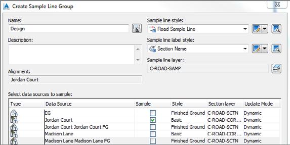 Creating Sample Lines 183 Verify that the settings in the dialog box match Figure 10.6, and click OK. 4.