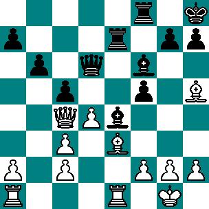 c3 c5? 15.Rfd1 Qc7 16.Ne5 Rfd8 17.Bf4 Bd6 18.Rd2 Nd7 19.Bh7+ Kf8 20.Bc2 Bxe5 21.de5 Qc6 22.Qg4 f6 23.Rbd1 1-0 they lost the game. 10 0-0 11.Qh5 f5!