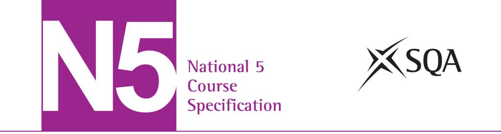 National 5 Practical Woodworking Course code: C862 75 Course assessment code: X862 75 SCQF: level 5 (24 SCQF credit points) Valid from: session 2017 18 The course specification provides detailed
