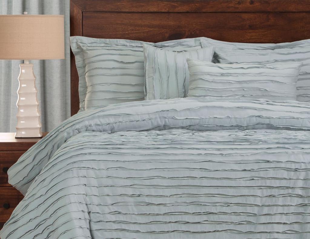 Sis Studio Solid Bedding Collections Monochromatic, clean and simple bedding will complete any room.