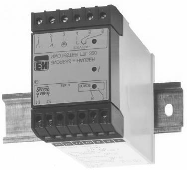 Technical Information TI 203F/24/ae Remote Switching Unit nivotester For connection to intrinsically safe Liquiphant level limit switches Applications Limit detection of fluids and bulk solids in