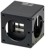 Compact 30 mm Cage Cube for Prisms and Beamsplitter Cubes Compatible with 30 mm Cage System and SM1 Lens Tubes Directly Accepts 1" Cubes and 25 mm Right Angle Prisms Mounting Adapters Available for