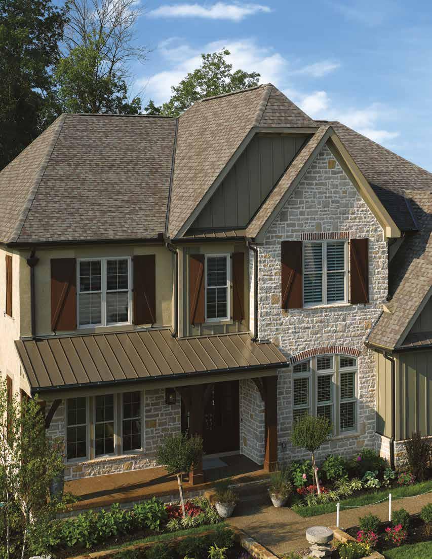 ROOFING SELECTION GUIDE LUXURY, DESIGNER &