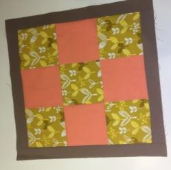 You can create up to 16 blocks and this quilt will be large enough to cover a king size bed.
