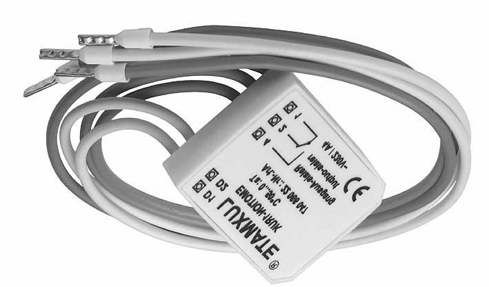 Applications Foyer EMOTION-1RUK: compact switching module for any types of lamp and other electrical loads.