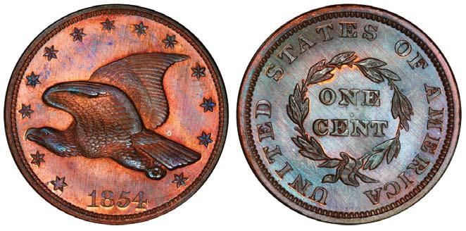 At the 2009 World s Fair of Money, Flying Eagle cent collectors will get a rare chance to view the all-time finest collection of Flying Eagle Cents!