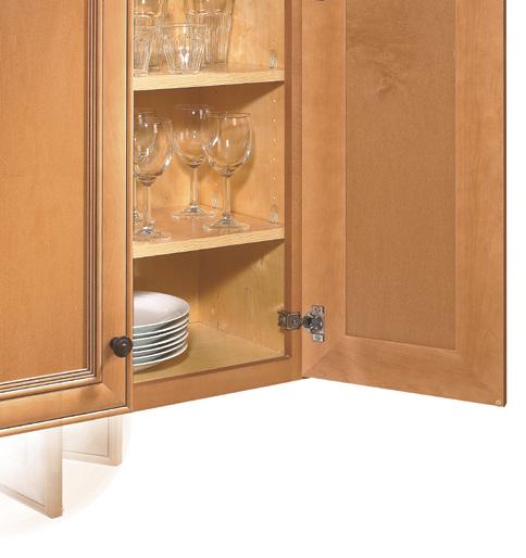 All Wood Construction with real birch cabinet interiors American Value all wood cabinets offer premium features, quality construction, and high end style at entry level prices.