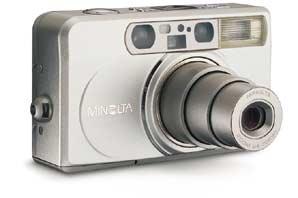 24mm WIDE 70mm TELE Ultra-Compact, High Quality Zoom Lens The VECTIS 300L benefits from Minolta s