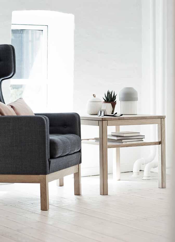 MAKE HASLEV PART OF YOUR LIFE FOR FURTHER INFORMATION AND INSPIRATION WWW.HASLEV.COM ROOM FOR CONTEM- PLATION Create small rest areas in your home where you set aside space for a reading nook or a place where thoughts can fly free.