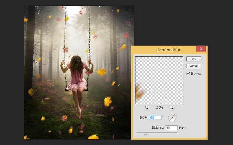 Step 20 Create a new adjustment layer hue/saturation and reduce the