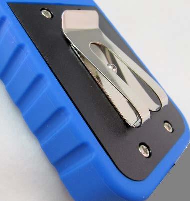 Application Tool 2, 4, & 6 Button Accessories Belt Clip option: belt clip mounted on backside of handheld (standard
