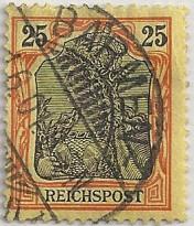 stamp 65 type I Kaiser Welhelm