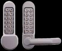 BL5101SS Keypad and knob outside Knob inside Lever inside model also available on request Also available in