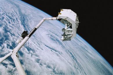 The RMS has been used to launch and rescue satellites and has proven itself invaluable in helping astronauts repair the Hubble Space Telescope.