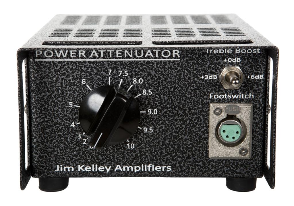 Thank you for purchasing the Jim Kelley Power Attenuator. Please take time to read this manual to get the most out of your attenuator.