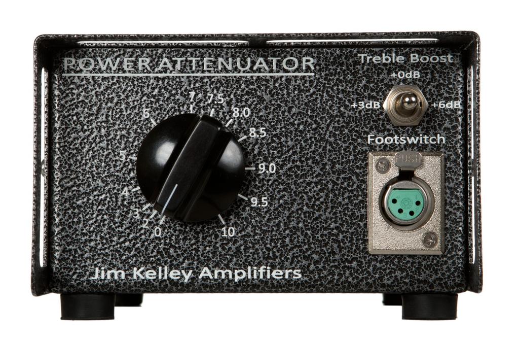 FRONT PANEL CONTROLS POWER ATTENUATOR KNOB- Varies the amount of power attenuation applied to your amplifier s speaker output.