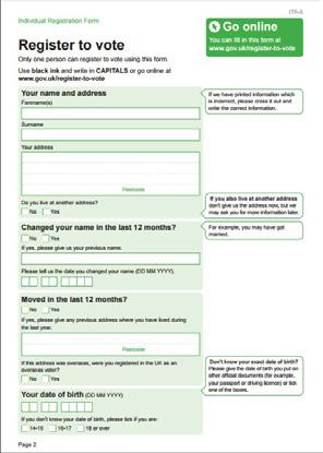 You can get the form from the website www.gov.