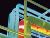 Electrical and mechanical installations, in large facilities, factories and houses, it can all be inspected with a thermal imaging camera.
