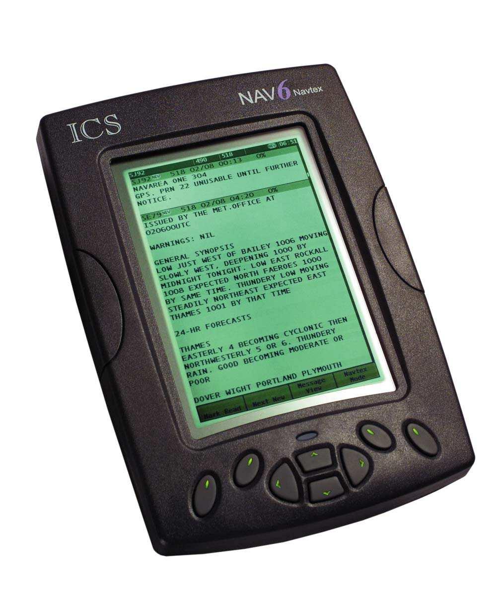Figure 5 Example of NAVTEX receiver with LCD Screen 5.2 B 1 - Transmitter Identification Character 5.2.1 The transmitter identification character is a single letter which is allocated to each transmitter.
