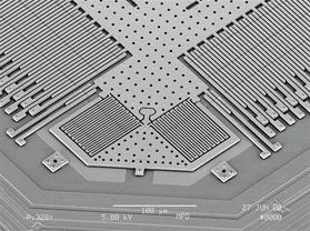 Transistor Structure 100 µm