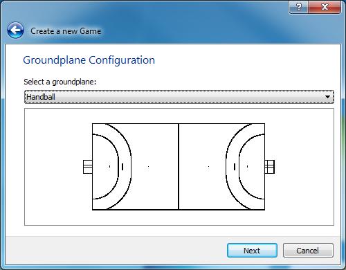 Figure 3: Create new game wizard - ground plane configuration In the