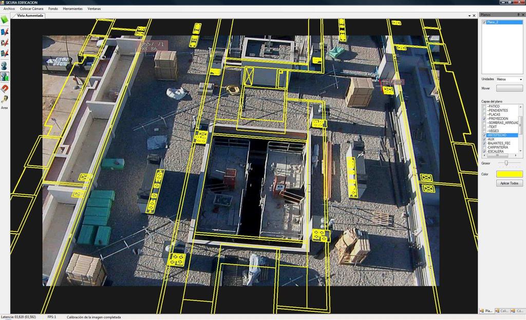 4 Experiments and results In order to evaluate the performance of the proposed approach to the management of the setting out problem in the building construction based on AR technologies, we have