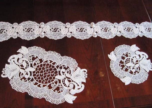 7 oval all lace 15.