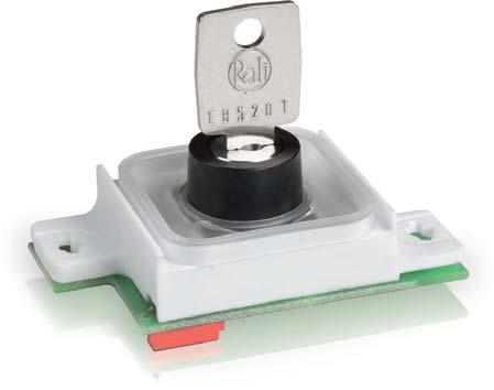 RG 85 III - KEYLOCK SWITCHES RG 85 III Keylock switches Technical Data Dimensions Length Mounting grid min.