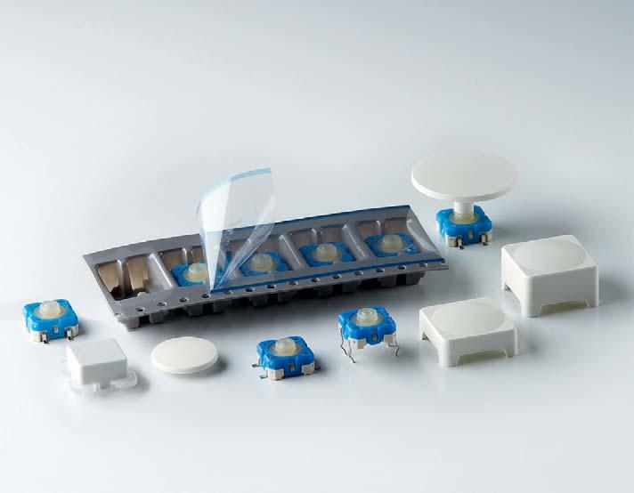 RACON - TACTILE SWITCHES RACON Tactile switches RACON tactile switches distinct key click, excellent switching reliability.