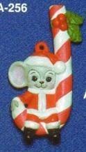 Santa Mouse Ornament A-280 Mouse on