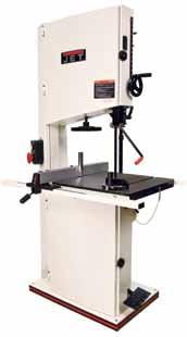 for cutting large pieces of wood, slicing veneers and cutting book matched panels 19" x 19" precision ground cast iron table for added stability and work support 4" dust port allows for direct
