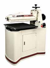 99 22-44 PRO DRUM Sander Our EXCLUSIVE SandSmart Infinitely variable-feed control produces the ultimate finish at a rate from 0 to 10 feet per minute and prevents machine overload Patented conveyor