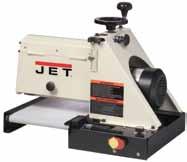 belt TRACKERS dramatically reduce the need for manual belt adjustments Precision-machined and balanced extruded aluminum drum is self-cooling to protect the surface being sanded from heat-damage