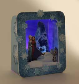 New for Fall, 2015 Create a magical Frozen scene with soothing lights to inspire your dreams!