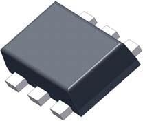 FDYCZ Complementary N & P-Channel PowerTrench MOSFET Features : N-Channel Max r DS(on).7 at V GS =.V, I D = ma Max r DS(on). at V GS =.V, I D = ma Max r DS(on). at V GS =.V, I D = ma : P-Channel Max r DS(on).