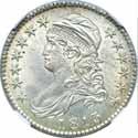 Very attractive with nearly full detail and rich brilliant silver-gray luster....................... #221237 $3950.00 1807. PCGS. F-15. CAC. Capped Bust. 50/20. Very attractive............ #223545 $595.