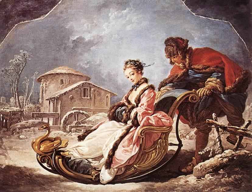 Winter 1735 Oil on canvas