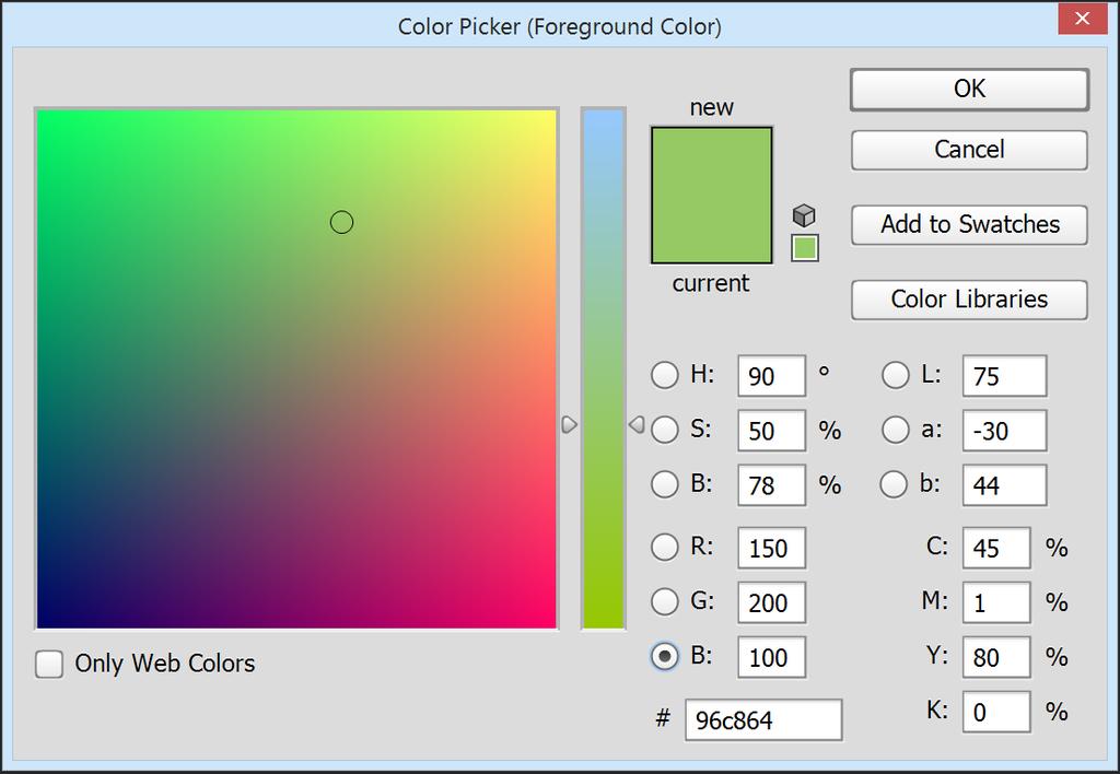 Correlating RGB Color Cube with Color Picker This is a