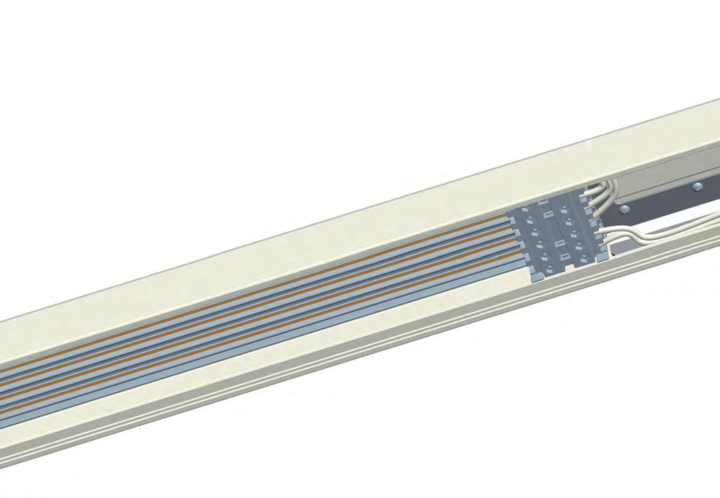 LED Continuous Lighting System Trunking The trunking profile invisibly connects into seamless rows of any desired length.