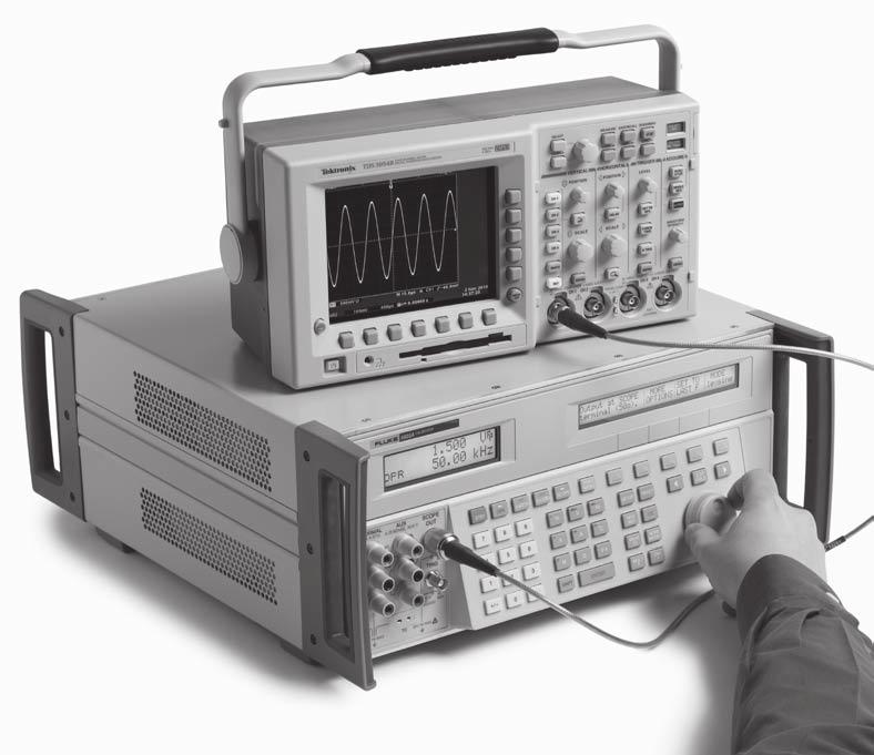Oscilloscope Calibration Options for 55XX Series Multi-Product Calibrators Extended Specifications These specifications apply to the 5520A-SC1100, 5500A- SC600 and 5500A-SC300 Oscilloscope