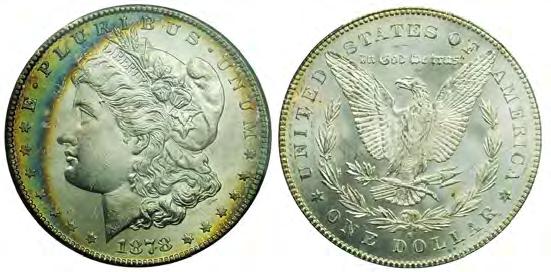 1878-CC, G/AG; 1879-CC, G-VG, rns and 1880-CC, VG/G, graffiti pin scs obverse and reverse, all clnd. 3 coins. 276. 1878-CC.