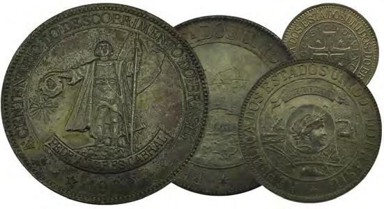 ($150-200) 887. -. 8 Reales, 1778-PR, 1799-PP and 1825-JL, avg VF details but cleaned, cuts/marks and corrosion.