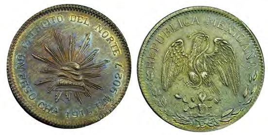 An excellent specialized grouping, avg circ to EF, some cleaned, a few with problems. Inspection recommended. KM values likely $1000-1500. 53 coins. ($500-750) 1097. United States. Centavo, 1915.