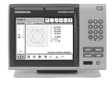 Q-Touch The QVI Q-Touch Digital Readout is an advanced color graphics touchscreen controller offering multi-function geometric measurements and constructions.