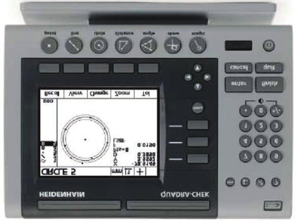 DRO Capabilities QVI Q-Check Q-Touch QC-100 QC-200 Displays in inches and mm; Digital protractor display Remote footswitch support Printer support RS-232 data output Measurement of 2D features -