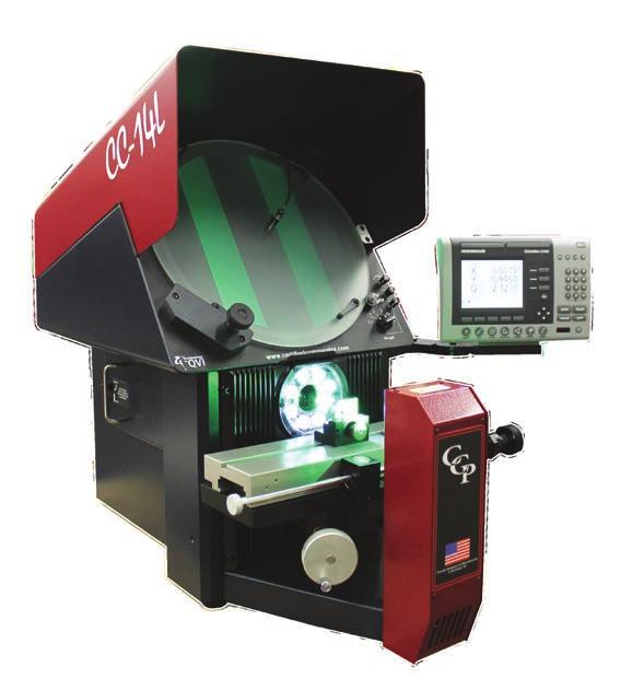 Optical Comparator Systems Why do so many manufacturers depend on CCP comparators?