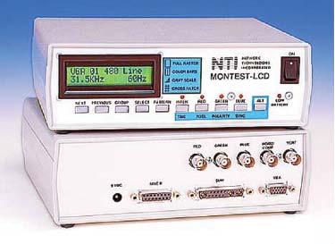 Computer Monitor Tester Model 07-894 Diagnostic Imaging For testing, repairing and aligning analog computer monitors, LCD displays and video projection systems The Computer Monitor Tester is the