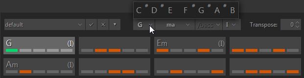 combinations: ASSIGNING CHORDS TO FRET SCHEMES Chord Tab Editor Click on the chord cell with the needed Fret scheme