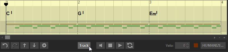 EXPORTING SONG PATTERN TRACK TO DAW MIDI TRACK Click Drag button at the left of Tempo combo box and drag all pattern track events directly to the first beat of your