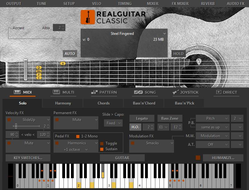 REALGUITAR CLASSIC LOADING GUITAR PATCHES Click the